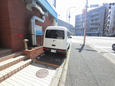 【周辺】 | コーポ平沼 | 前面道路です。