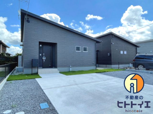 八女市本村新築住宅の外観|きれいな外観です