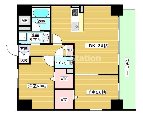 【間取り】 | ハナミズキ福島