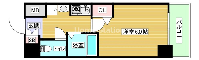 【間取り】 | エスリード梅田西第２