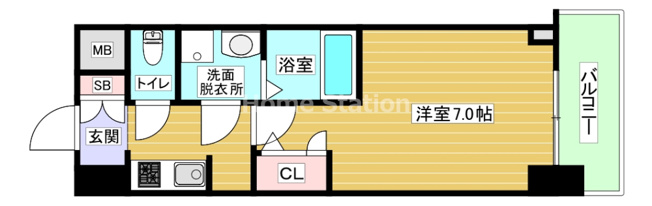 【間取り】 | サムティ姫島フェリチェート