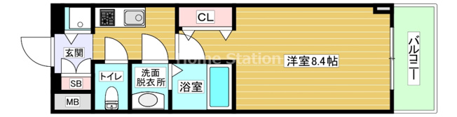 【間取り】 | ディクス福島レジデンス