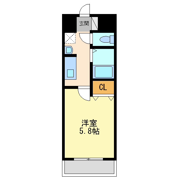 エスリード新大阪SOUTHの間取り