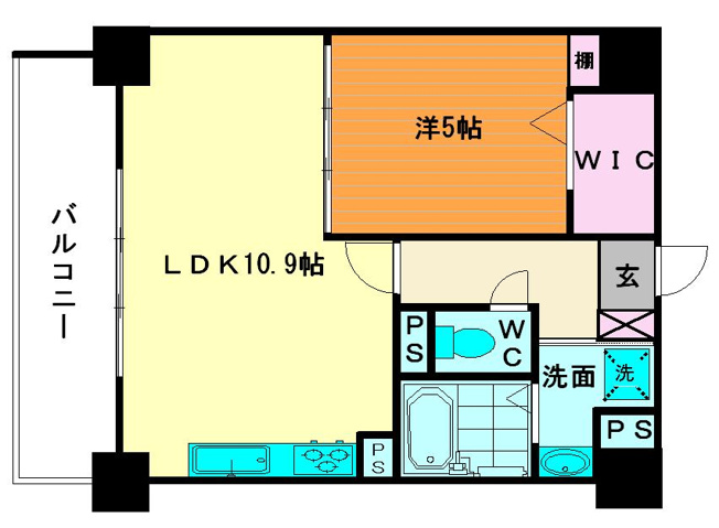 【間取り】 | プランドール綾