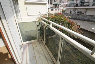 【バルコニー】 | 兵庫県川西市花屋敷1丁目一棟アパート