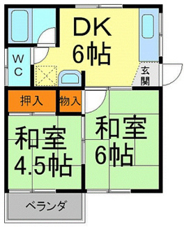 【間取り】 | 兵庫県川西市花屋敷1丁目一棟アパート