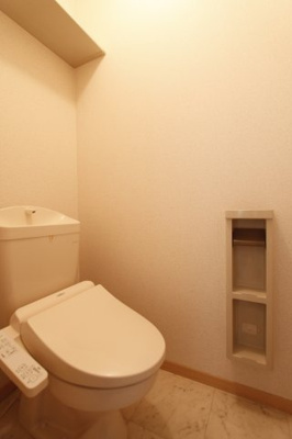 【トイレ】 | レジデンシア時計台Ａ | 落ち着いたトイレです