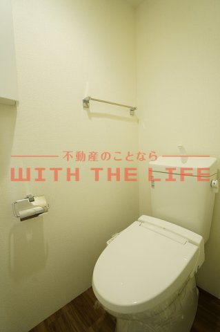 ALLEY（アレイ）6【キャッシュバック対象物件】のトイレ|ゆったりとした空間のトイレです