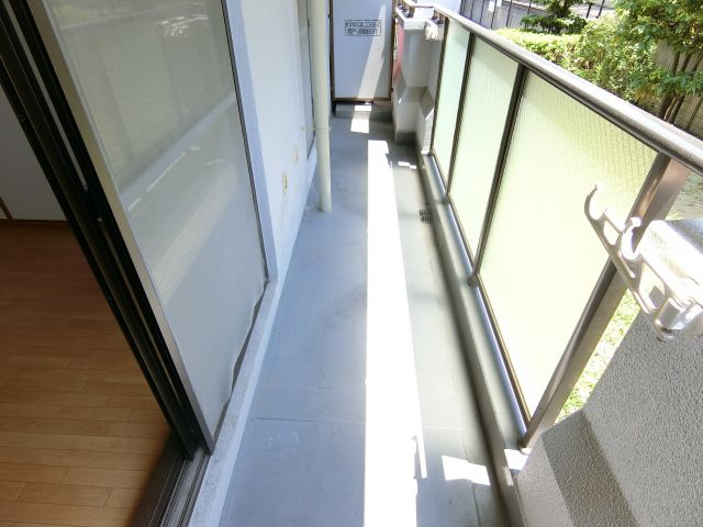 オースター6番館のバルコニー