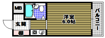 ジョイフルKIKUSUIの間取り