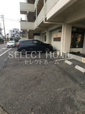【駐車場】 | 丸七コーポⅡ | カースペースがあります