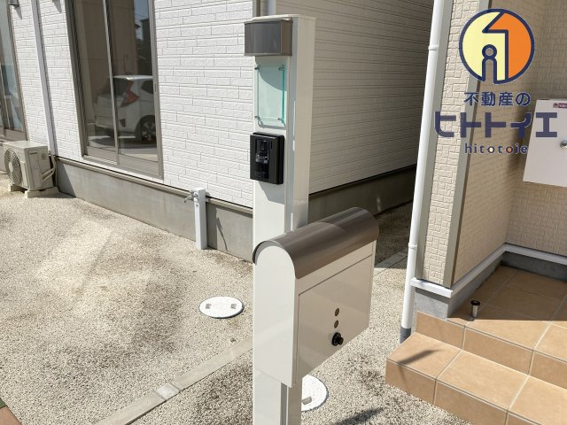 八女市室岡第1　のエントランス