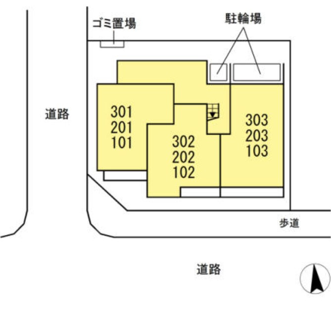 アクアモアナの区画図