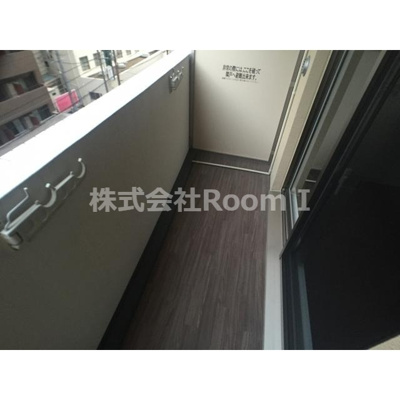 【バルコニー】 | ラムール谷町 | 広々としたバルコニーです
