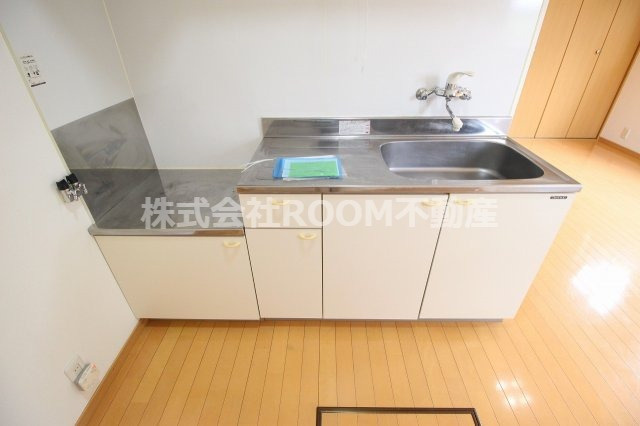ソレイユ甲斐元　北・南棟のキッチン|使いやすいキッチンです