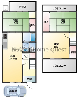 【間取り】 | 東山本新町4丁目戸建