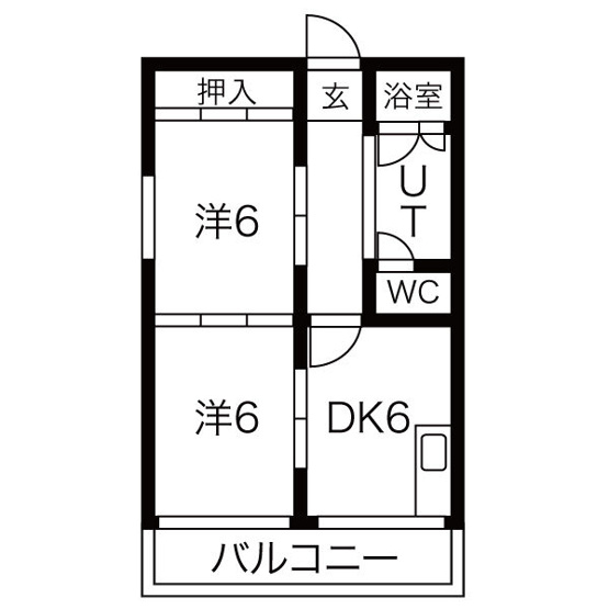 【間取り】 | コーポあさひや
