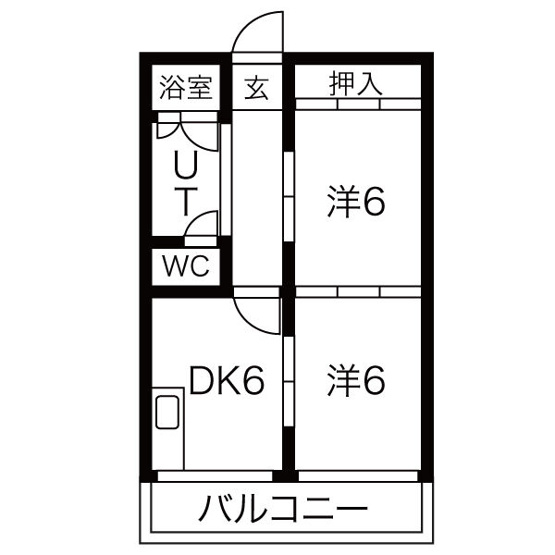 【間取り】 | コーポあさひや