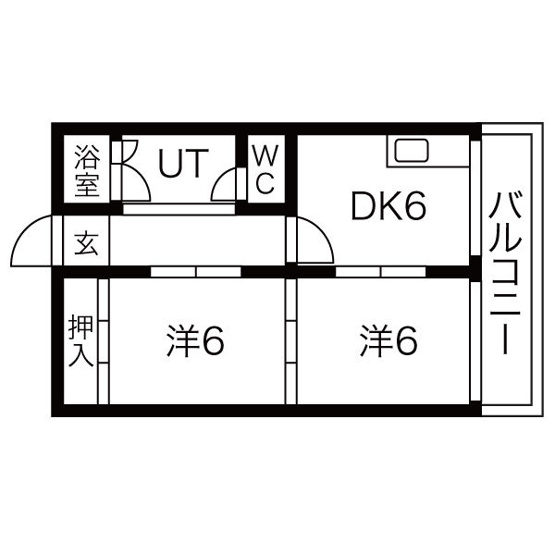 【間取り】 | コーポあさひや