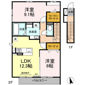 【間取り】 | グランツⅡ