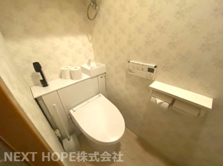 【トイレ】 | パレ北武庫之荘V | トイレです♪温水洗浄便座です！※居住中の為、事前にご連絡いただければご案内がスムーズです（＾＾）