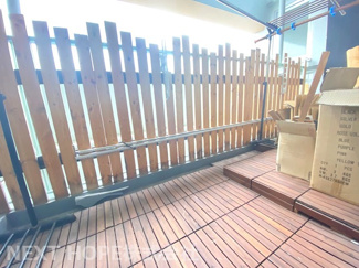 【バルコニー】 | パレ北武庫之荘V | 南向きバルコニーです♪リビング、洋室6.3帖、洋室5.5帖から移動できます！！