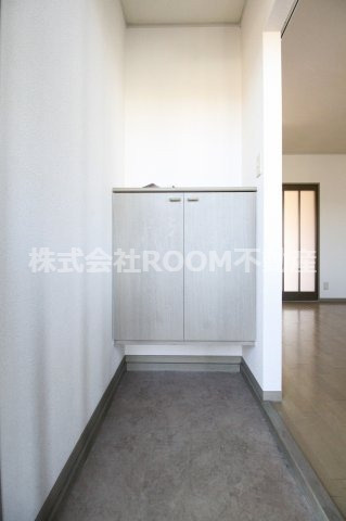 セジュールカミムラのエントランス|ゆとりのあるエントランスです