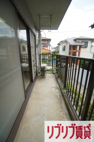 都町レジデンスのバルコニー