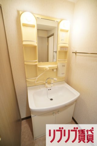 都町レジデンスの洗面所