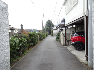 【周辺】 | 橋本荘　物件前　谷中エリアの静かな環境です