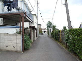 【周辺】 | 橋本荘　物件前　谷中エリアの静かな環境です