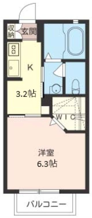 ソレイユ海神の間取り