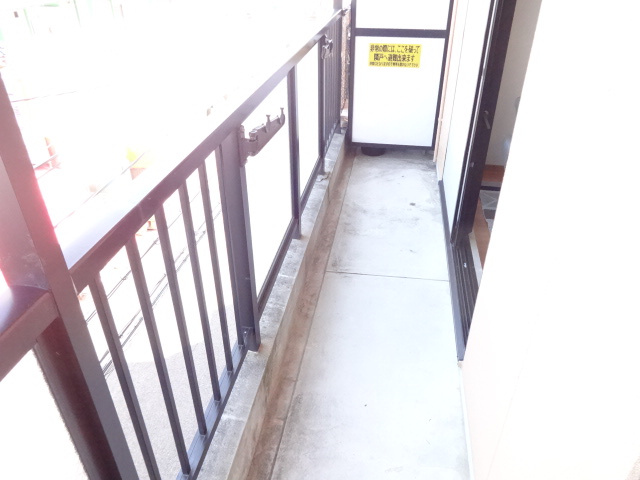 ソフィビルのバルコニー