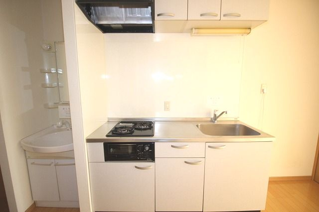 マンションつくし野のキッチン|きれいなキッチンです