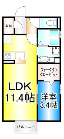 ブライト・フルールの間取り