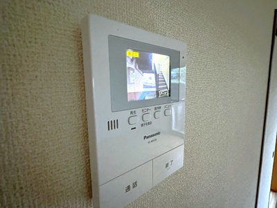 【セキュリティ】 | ルミエール/細山3丁目 | 防犯対策に有効なカメラ付きインターホン！録画機能が付いているので留守中の訪問者まで確認できます♪