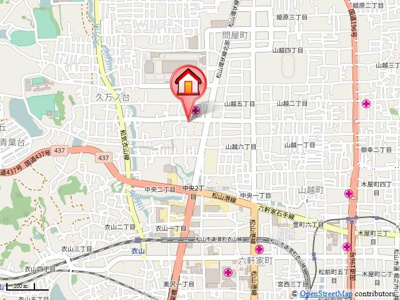 【地図】 | プランドール凛　Ｂ棟