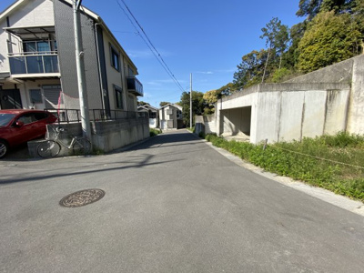 【前面道路含む現地写真】 | 京田辺市薪堀切谷19号地　売土地