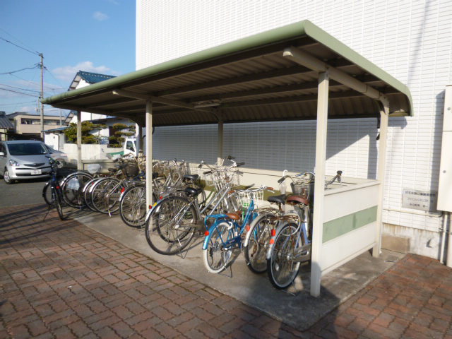 倉敷市大内の賃貸マンションのその他共用部分|駐輪場