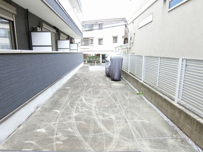 【その他共用部分】 | コート高島台 | 敷地内にバイク置き場を完備しています！バイクをお持ちの方にオススメです♪