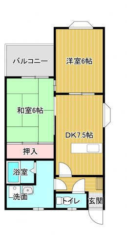 【間取り】 | コーポツルタ