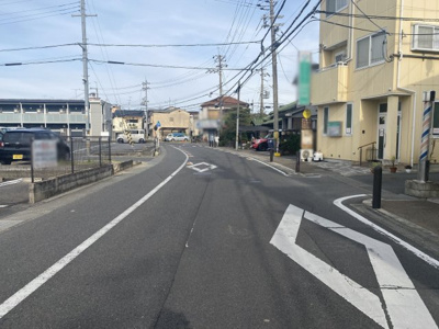 【前面道路含む現地写真】 | 城陽市枇杷庄島ノ宮　売土地