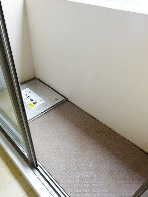 サンリットスクエアのバルコニー