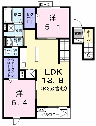 サンリットスクエアの間取り