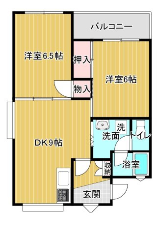 【間取り】 | 王子川コーポラス