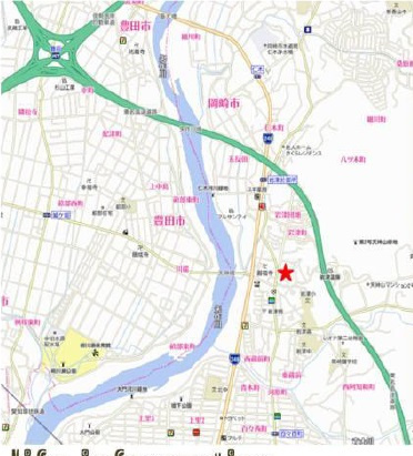 岡崎市岩津町字市場の地図