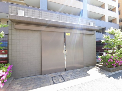 【その他共用部分】 | クレストフォルム横浜鶴見 | ゴミ置場です。