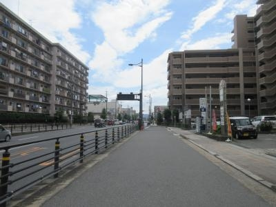 アメニティー京都Ⅱ番館の周辺|前面道路