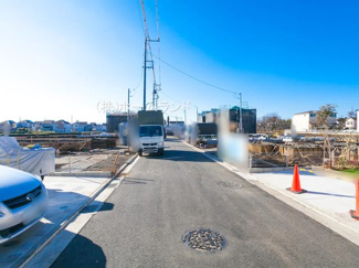 【前面道路含む現地写真】 | 新設道路約5ｍ公道