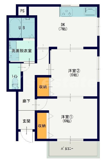 【間取り】 | fit.六万寺